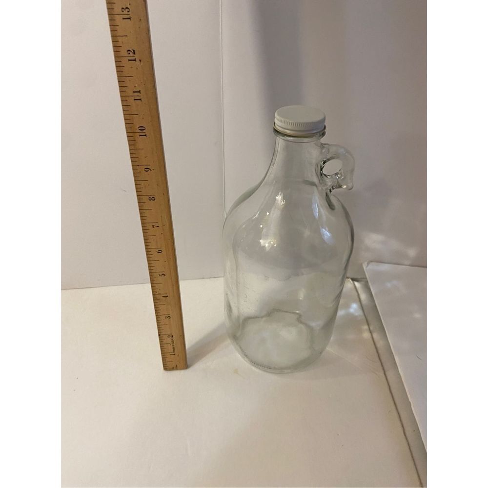 Glass jug bottle #32‎